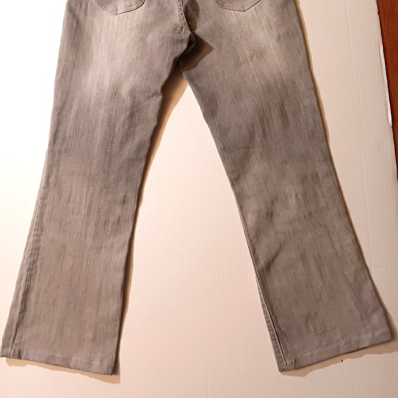 Chico's Jeans Womens 1 Gray Platinum Series Bootcut Medium Wash Denim 32x30 - Picture 8 of 12